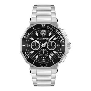 Plein Sport Titan Chronograph Watch Black Mens